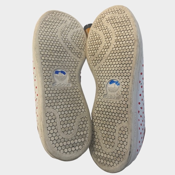 Adidas Stan Smith Leather Polka Dot Sneakers Shoes Pharrell Williams Size 8.5 - Picture 7 of 9